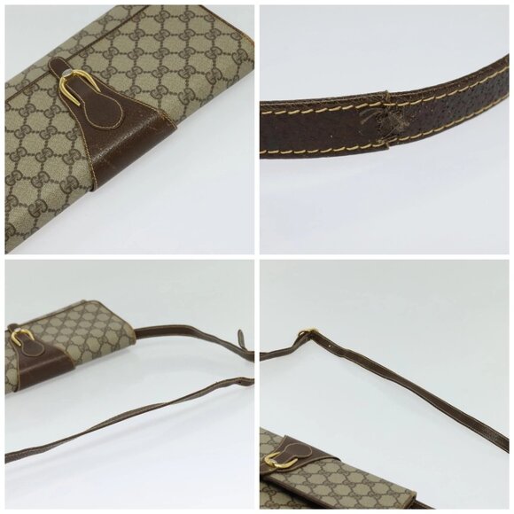 GUCCI GG Supreme Shoulder Bag PVC Beige Gold 904 02 050 Auth ep10265 - Picture 16 of 16